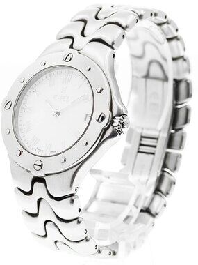 EBEL Sports wave E9187631 Date White Dial Quartz Men's Watch_871626